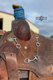Western Equestrian Snaffle Horse Bit Link Layering Necklace