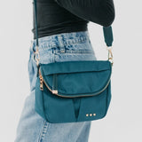 Tilly Nylon Crossbody Bag Teal