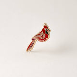 Red Cardinal Hard Enamel Pin
