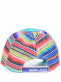 Western Serape Texas on Turquoise Hat with Serape Fabric