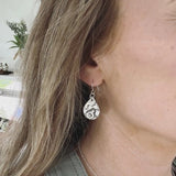 Dainty Daffodil 1950 Teardrop Earrings