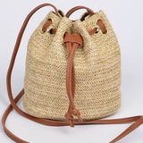 Woven Straw Tote Bag – Shoulder Strap | Summer Tote