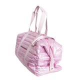 Puffer Weekender Duffle Bag – Ballet Pink