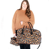 Spotlight Leopard Travel Bag – Large Weekender | Viv&Lou