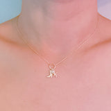 Coastal Cowgirl Charm Necklace Starfish Pearl Western Boot Charms