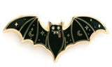 Vampire Bat Hard Enamel Lapel Pin – Gothic & Halloween
