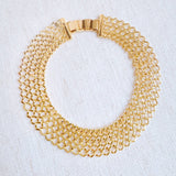Lux Lattice Chain Choker Necklace