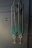 Say Whoa Necklace | Silver Western Bit Statement Necklace
