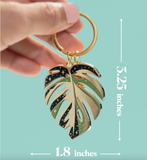 Monstera Thai Constellation Keychain & Bag Charm