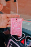 Boss Babe Parking Air Freshener Coffee Scent