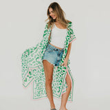 Lena Leopard Kimono