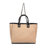 Jaxon Tote – Natural Black
