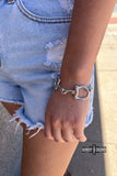 Snaffle Magic Bracelet | Turquoise Western Snaffle Bit Bracelet