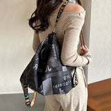 Colorful Printed Lightweight Adjustable Crossbody Backpack