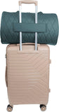 Max Studio Quilted Duffle Bag - 20" Travel Weekender with Add-A-Bag Spruce