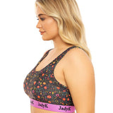 Arya Printed Bralette in Fiesta Flora by JadyK