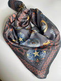 Buckles & Badges Wild Rag | Silk Rayon Western Scarf