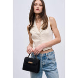 Mayfair Top Handle Crossbody Bag Black