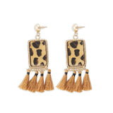 Deep Earth Western Statement Earrings