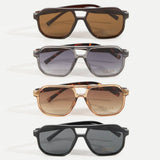 Tortoise Square Sunglasses | Light Brown