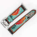 American Darling Hand-Painted Leather Apple Watch Band, 38–41 mm
