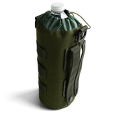 Tactical Hiking Water Bottle Crossbody Holder Green