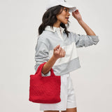 Sky's The Limit Small Sustainable Crossbody Bag | Red