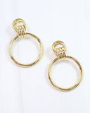 Freddie Drop Earrings – Gold