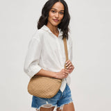 Ethereal Woven Sustainable Crossbody Tan