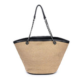 Landon Tote – Natural Black