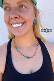 Nora Necklace | Beaded Western Statement Necklace