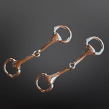 Snaffle Bit Scarf Slide & Craft Buckle | Gold | Sold as a Pair