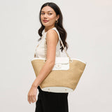 Landon Tote – Natural White