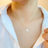 Bling Glam Cow Girl Crystal Boot Necklace