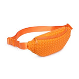 Aim High Woven Neoprene Belt Bag Fanny Pack Sling Bag Orange