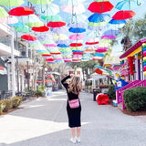 Tilly Nylon Crossbody Bag Rose Pink