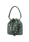 Haute Shore Harley Olive Bandana Convertible Bucket Bag