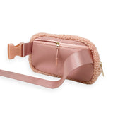 Cozy All You Need Belt Sling Crossbody Bag Cozy Blush