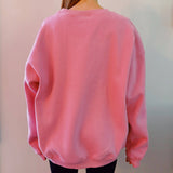 Paris Graphic Sweatshirt Pink