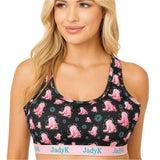 Arya Printed Bralette in Cowgirl Boots by JadyK
