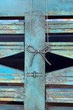 Cowgirl Pearls Western Coquette Bow Necklace