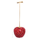 Fresh off the Vine Crystal Cherry Earrings