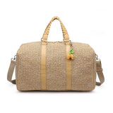 Coastal Escape Straw Weekender Natural