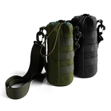 Tactical Hiking Water Bottle Crossbody Holder Green