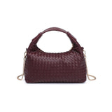 Ripley Woven Crossbody Chocolate Brown