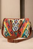 Kingston Hand-Woven Cotton & Chenille Boston Bag