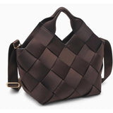 Resilience Woven Neoprene Tote – Chocolate Brown