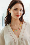 Avery Multi-Charm Necklace Base – 18K Gold Plated