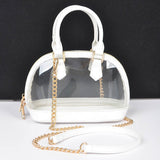 Clear PVC Top Handle Zip Bag – Stadium Approved