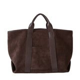 Slouchy Tote Bag – Large Capacity Everyday Carry Coffee Brown